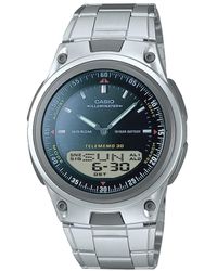 G-Shock - Aw80 Series | 's Analog-digital Watch | Silver | 50m Water Resistance | Multi Alarms | 100 Sec Stopwatch | Countdown Timer | - Lyst
