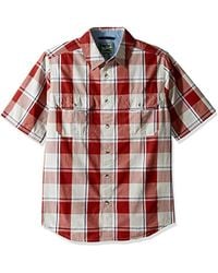 Woolrich Mens Midway Yarn-dye Modern Fit Shirt