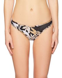 MINKPINK Tropical Punch Mesh Splice Bottom - Black