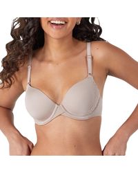 Maidenform - Womens One Fab Fit Modern Demi Lightly Padded Convertible Underwire T-shirt Dm7543 Bras - Lyst