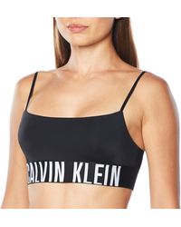 Calvin Klein - Intense Power Micro Unlined Bralette - Lyst