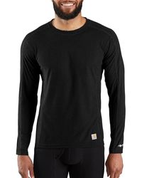 Carhartt - Size Force Lightweight Thermal Base Layer Long Sleeve Shirt - Lyst