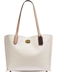 COACH - Colorblock Leather Willow Tote - Lyst