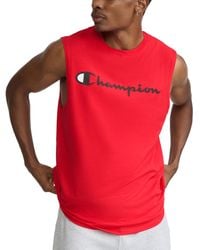 Champion - Classic Jersey Muscle Tee - Lyst