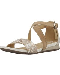 geox flat sandals