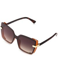 Vince Camuto - Vc971 Modern 100% Uv Protective Square Shield Sunglasses. Luxe Gifts For Her - Lyst