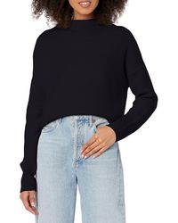 Vince - Womens Boiled Funnel Neck Pullover Sweater - Lyst