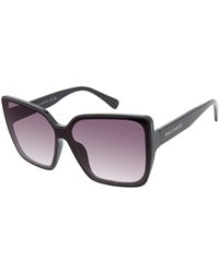 Vince Camuto - Vc999 Oversized 100% Uv Protective Butterfly Square Shield Sunglasses. Luxe Gifts For Her - Lyst