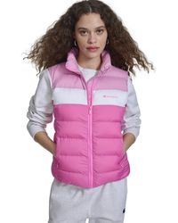 Champion - Quilted Packable Puffer Vest - Lyst