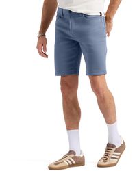 Buffalo David Bitton - Non-denim Relaxed Straight Dean French Terry Shorts With Cotton Blend Stretch - Lyst