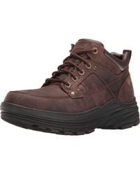 Skechers Leather Relaxed Fit Holdren 