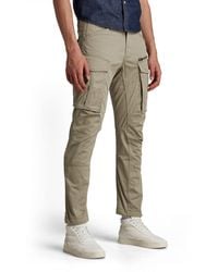G-Star RAW - Rovic Zip 3D Tapered, Pantalones para Hombre, Beige (Dune 239), W38/L34 - Lyst