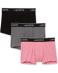 Lacoste - 3-pack Regular Fit Boxer Shorts - Lyst
