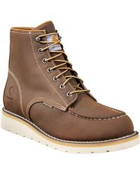 Carhartt - Waterproof 6" Moc Steel Toe Wedge Work Boot - Lyst