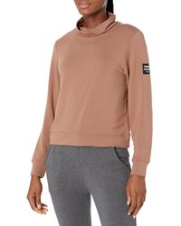 Tommy Hilfiger - Performance Cowl Neck,ginger,xl - Lyst