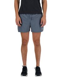 New Balance - Sport Essentials Short 5 (Graphite) Shorts - Lyst