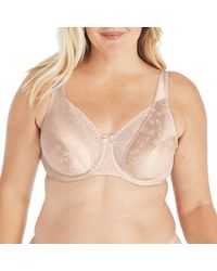 Playtex - Womens Secrets Love My Curves Signature Floral Underwire Us4422 Full Coverage Bra - Lyst