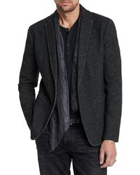 John Varvatos - Greenville Double Knit Jacket Black Xs - Lyst
