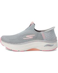 Skechers - Max Cushioning Arch Fit Fluidity Hands Free Slip-ins Sneaker - Lyst