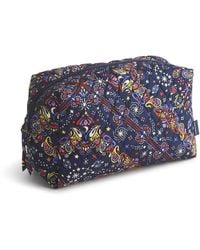 Vera Bradley - Premium Cotton Large Cosmetic Bag - Lyst