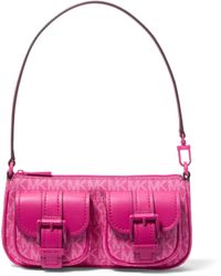 Michael Kors - Zoe Small Convertible Pouchette - Lyst