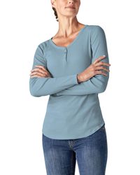 Dickies - Plus Size Henley Long Sleeve Shirt - Lyst