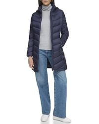 Calvin Klein - Light-weight Hooded Puffer Jacket - Lyst