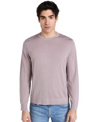 Theory - Wool Crew Neck Pullover - Lyst