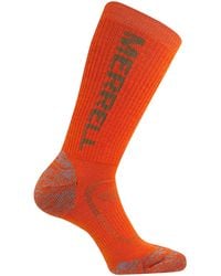 Merrell - And Zoned Cushioned Wool Hiking Socks-1 Pair Pack-breathable Arch Support - Lyst