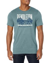 Pendleton - Short Sleeve Vintage 4x4 Graphic T-shirt - Lyst