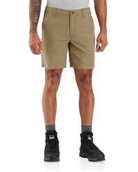 Carhartt - Big & Tall Rugged Flex Relaxed Fit 8in Canvas Work Short - Lyst