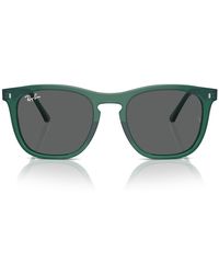 Ray-Ban - Rb2210f Low Bridge Fit Square Sunglasses - Lyst