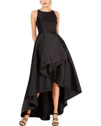 Adrianna Papell - S Mikado High Low Gown Special Occasion Dress - Lyst
