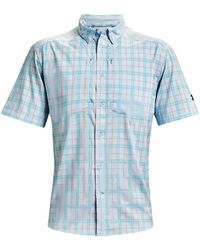 Under Armour - Tide Chaser 2.0 Plaid Fish Short-sleeve T-shirt - Lyst