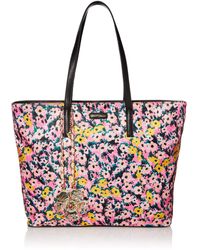 betsey johnson baseball tote bag