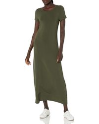 Amazon Essentials - Short-sleeve Maxi Dress - Lyst