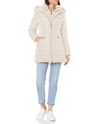 laundry fit and flare down jacket