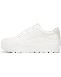 Dr. Scholls - Dr. Scholl's S Time Off Max Platform Sneaker White Smooth 11 M - Lyst