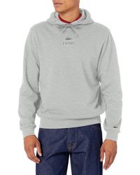 Lacoste - Minimal Croc Hooded Sweatshirt - Lyst