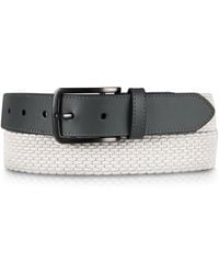 Reebok - Leather Tab Belt - Lyst