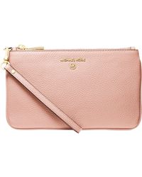 Michael Kors - Jet Set Charm Medium Top-zip Wristlet - Lyst