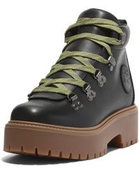Timberland - Stone Street Mid Lace Up Platform Hiker Boot - Lyst