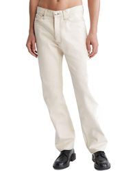 Calvin Klein - Relaxed Straight Fit Jeans - Lyst