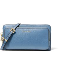 Michael Kors - Jet Set Large Continental Crossbody Wallet - Lyst