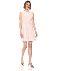 vellia knitted flippy skater dress