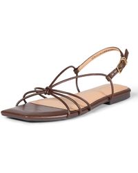 Amazon Essentials - Strappy Flat Sandals - Lyst
