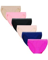 Hanes - Pack, Comfortflex Fit Panties, Seamless Underwear For , 6-pack, Assorted Colors, Small - Lyst