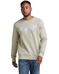 G STAR RAW Herren Sweatshirt Gr INT S Herren Bekleidung Pullover & Strickjacken Sweatshirts 