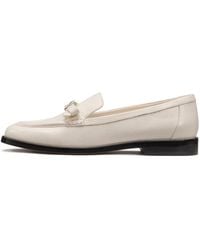 Kate Spade - Deco Bow Patent Leather Heeled Loafer - Lyst