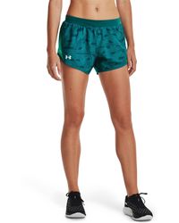 Under Armour - S Fly By 2.0 Printed Running Shorts, - Lyst